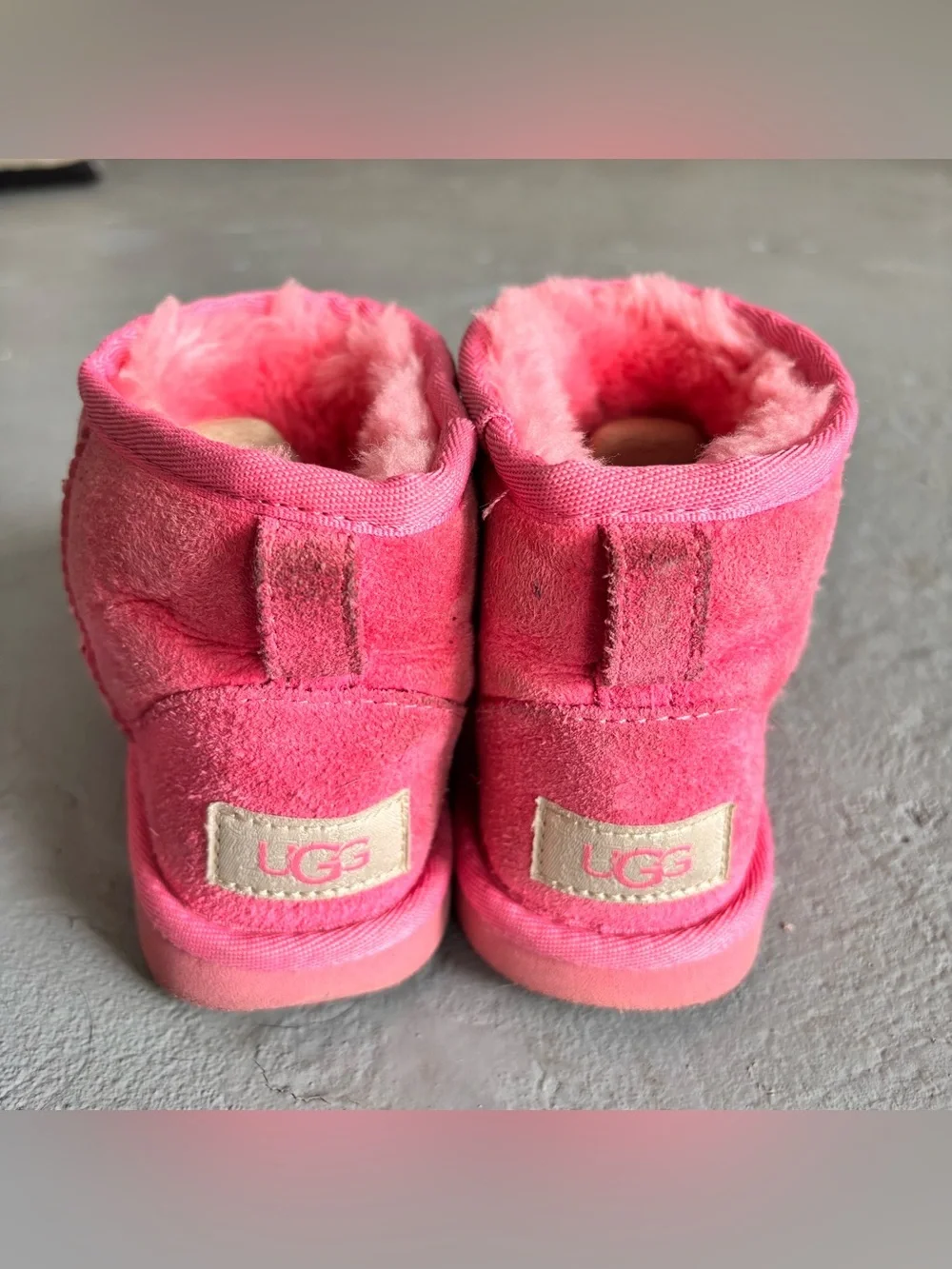 Ugg Classic 2 Mini Boot Pink Little Girls Size 12